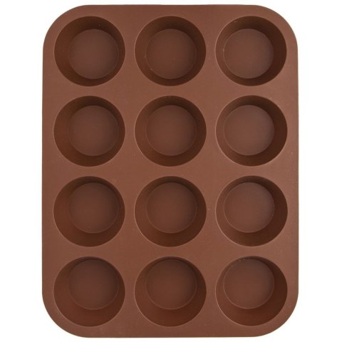 FORMA SILIKONOWA DO PIECZENIA MUFFINEK NA MUFFINKI BABECZKI 12 SZTUK 32,5X25 CM FORMA SILIKONOWA DO PIECZENIA MUFFINEK NA MUFFINKI BABECZKI 12 SZTUK 32,5X25 CM
