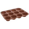 FORMA SILIKONOWA DO PIECZENIA MUFFINEK NA MUFFINKI BABECZKI 12 SZTUK 32,5X25 CM FORMA SILIKONOWA DO PIECZENIA MUFFINEK NA MUFFINKI BABECZKI 12 SZTUK 32,5X25 CM