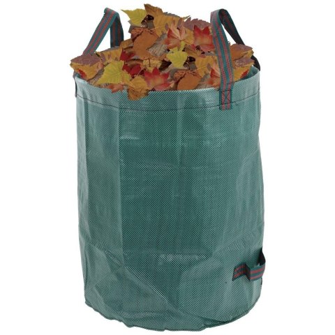 KOSZ OGRODOWY TORBA WOREK NA LIŚCIE TRAWĘ CHWASTY Z UCHWYTAMI 125 L KOSZ OGRODOWY TORBA WOREK NA LIŚCIE TRAWĘ CHWASTY Z UCHWYTAMI 125 L
