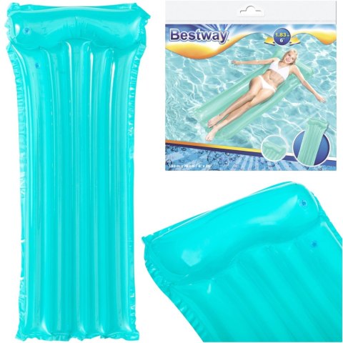 DMUCHANY MATERAC DO PŁYWANIA NA BASEN BESTWAY RÓŻOWY/NIEBIESKI 183x76cm DMUCHANY MATERAC DO PŁYWANIA NA BASEN BESTWAY RÓŻOWY/NIEBIESKI 183x76cm