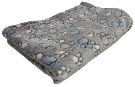 KOC POLAROWY W CIEMNE ŁAPKI 100x70cm KOC POLAROWY W CIEMNE ŁAPKI 100x70cm