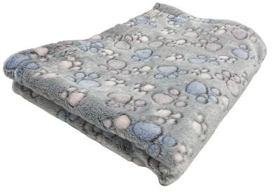 KOC POLAROWY W CIEMNE ŁAPKI 100x70cm KOC POLAROWY W CIEMNE ŁAPKI 100x70cm