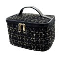 KOSMETYCZKA GLAMOUR GOLD 22x14x14 KUFEREK W KRATĘ KOSMETYCZKA GLAMOUR GOLD 22x14x14 KUFEREK W KRATĘ