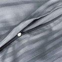 Pościel satyna bawełniana CIZGILI ANTHRACITE/220X200 EXCLUSIVE Pościel satyna bawełniana CIZGILI ANTHRACITE/220X200 EXCLUSIVE