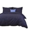 Pościel satyna bawełniana CIZGILI NAVY BLUE/220X200 EXCLUSIVE Pościel satyna bawełniana CIZGILI NAVY BLUE/220X200 EXCLUSIVE
