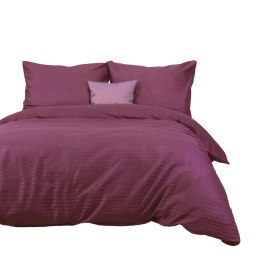 Pościel satyna bawełniana CIZGILI ROSE/160x200 EXCLUSIVE (1szt)