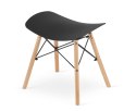 Taboret KORFU - czarny x 1 Taboret KORFU - czarny x 1