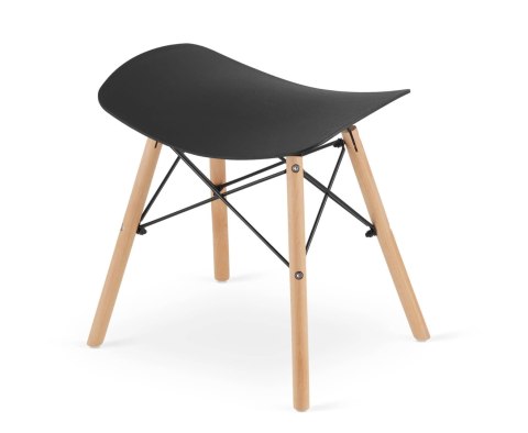 Taboret KORFU - czarny x 1 Taboret KORFU - czarny x 1