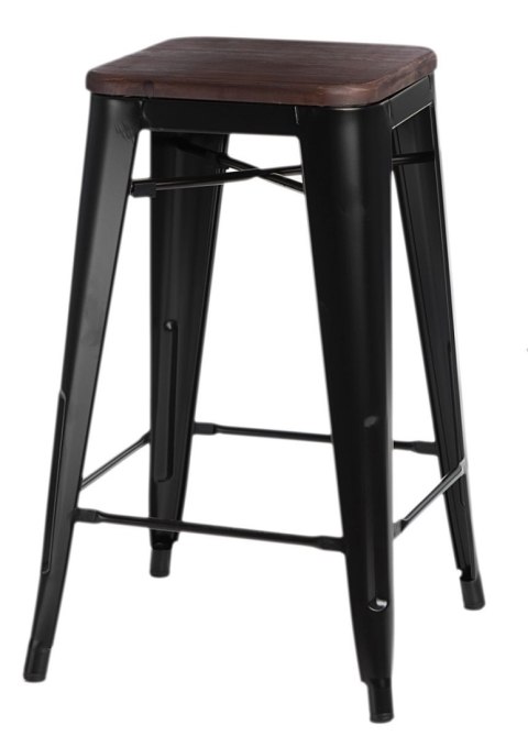 Hoker Paris Wood 65cm czarny sosna orzech Hoker Paris Wood 65cm czarny sosna orzech