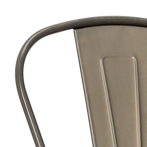 Krzesło Paris Wood metaliczne sosna naturalna Krzesło Paris Wood metaliczne sosna naturalna