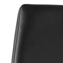 Krzesło Asama black PU czarne nogi Krzesło Asama black PU czarne nogi