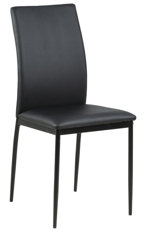 Krzesło Demina black PU Krzesło Demina black PU