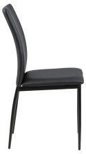 Krzesło Demina black PU Krzesło Demina black PU