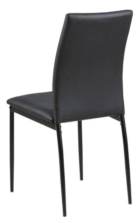Krzesło Demina black PU Krzesło Demina black PU