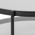 Stolik Bayonne Glass/black Stolik Bayonne Glass/black
