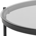 Stolik Bayonne Glass/black Stolik Bayonne Glass/black