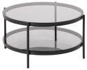 Stolik Bayonne Glass/black Stolik Bayonne Glass/black