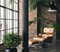 Fotel Vip biały/rosewood/srebrna baza Fotel Vip biały/rosewood/srebrna baza