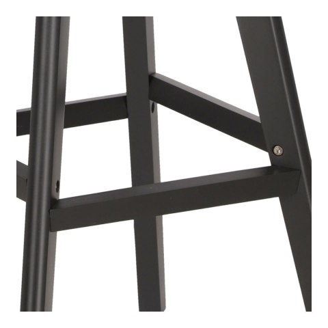 Stołek barowy Norden wood black high PP ciemny szary Stołek barowy Norden wood black high PP ciemny szary
