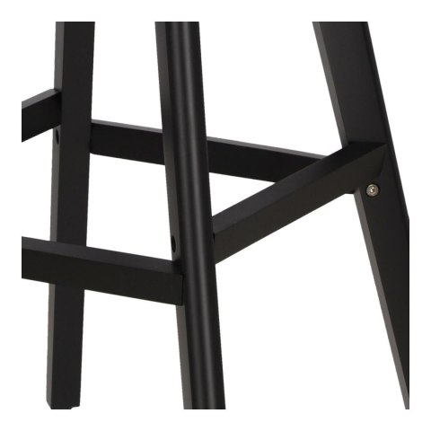 Stołek barowy Norden wood black high PP szary Stołek barowy Norden wood black high PP szary