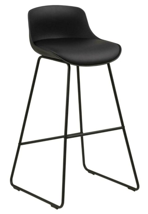 Stołek barowy Tina Black PU Stołek barowy Tina Black PU