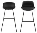 Stołek barowy Tina Black PU Stołek barowy Tina Black PU