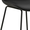 Stołek barowy Tina Black PU Stołek barowy Tina Black PU