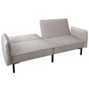 Sofa rozkładana Canif Velvet szara Sofa rozkładana Canif Velvet szara