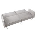Sofa rozkładana Canif Velvet szara Sofa rozkładana Canif Velvet szara