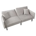 Sofa rozkładana Canif Velvet szara Sofa rozkładana Canif Velvet szara