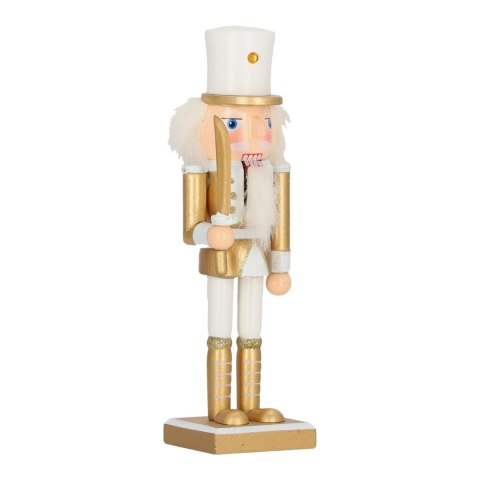 Dziadek do orzechów William 2 25cm biały Dziadek do orzechów William 2 25cm biały