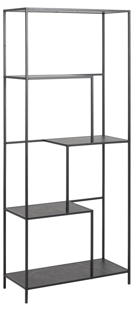 Regał Infinity wysoki black marble Regał Infinity wysoki black marble