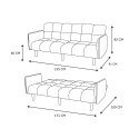 Sofa Sara szara Sofa Sara szara