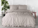 Pościel bawełniana NATURAL CREAM/160x200(P) STONEWASHED Pościel bawełniana NATURAL CREAM/160x200(P) STONEWASHED