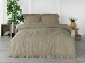 Pościel bawełniana OXFORDTAN/160x200(P) STONEWASHED Pościel bawełniana OXFORDTAN/160x200(P) STONEWASHED