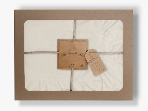 Pościel bawełniana SNOW WHITE/220X200(P) STONEWASHED Pościel bawełniana SNOW WHITE/220X200(P) STONEWASHED