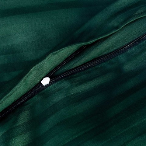 Pościel satyna bawełniana CIZGILI DARK GREEN/140x200+1posz. 70x80 EXCLUSIVE Pościel satyna bawełniana CIZGILI DARK GREEN/140x200+1posz. 70x80 EXCLUSIVE