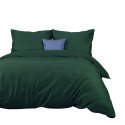 Pościel satyna bawełniana CIZGILI DARK GREEN/180x200 EXCLUSIVE Pościel satyna bawełniana CIZGILI DARK GREEN/180x200 EXCLUSIVE