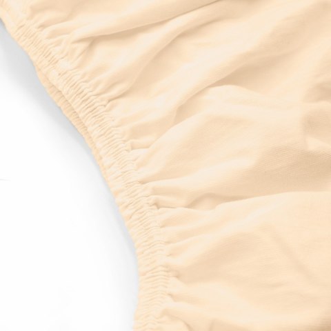 Prześcieradło jersey elastan z gumką 26 SAND/PIASKOWY/90x200x30 Prześcieradło jersey elastan z gumką 26 SAND/PIASKOWY/90x200x30