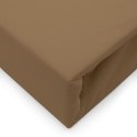 Prześcieradło jersey elastan z gumką 54 BRAUN/BRĄZ/160x200x30 Prześcieradło jersey elastan z gumką 54 BRAUN/BRĄZ/160x200x30