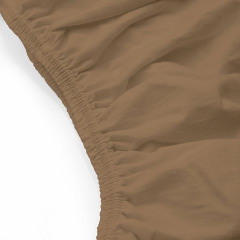 Prześcieradło jersey elastan z gumką 54 BRAUN/BRĄZ/160x200x30 Prześcieradło jersey elastan z gumką 54 BRAUN/BRĄZ/160x200x30