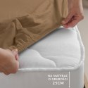 Prześcieradło jersey elastan z gumką 54 BRAUN/BRĄZ/160x200x30 Prześcieradło jersey elastan z gumką 54 BRAUN/BRĄZ/160x200x30