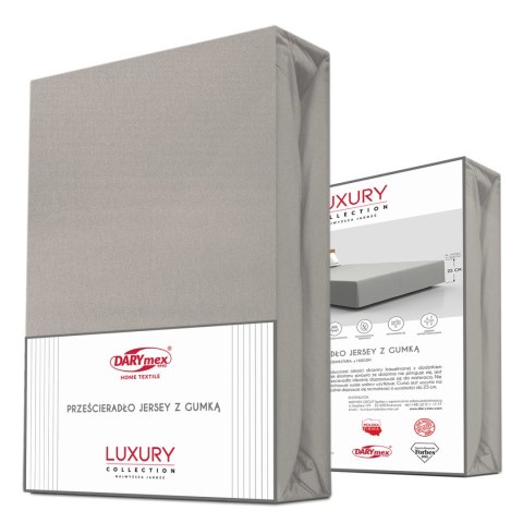 Prześcieradło jersey elastan z gumką 59 BLEI/POPIEL/140x200x30 Prześcieradło jersey elastan z gumką 59 BLEI/POPIEL/140x200x30