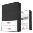 Prześcieradło jersey elastan z gumką BLACK/CZARNY/90x200x30 Prześcieradło jersey elastan z gumką BLACK/CZARNY/90x200x30