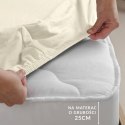 Prześcieradło jersey elastan z gumką ECRU/EKOLOGIA/90x200x30 Prześcieradło jersey elastan z gumką ECRU/EKOLOGIA/90x200x30