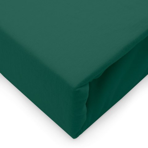 Prześcieradło jersey elastan z gumką GREEN/ZIELONY/140x200x30 Prześcieradło jersey elastan z gumką GREEN/ZIELONY/140x200x30