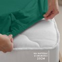Prześcieradło jersey elastan z gumką GREEN/ZIELONY/140x200x30 Prześcieradło jersey elastan z gumką GREEN/ZIELONY/140x200x30