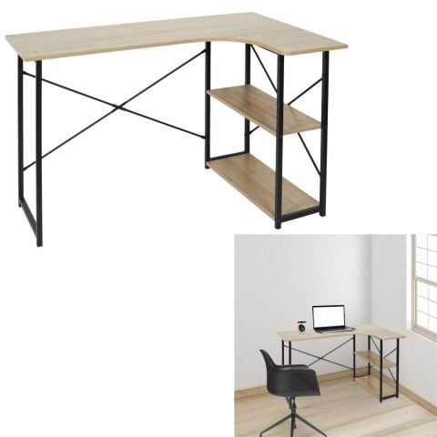 Biurko narożne Stand czarne Biurko narożne Stand czarne