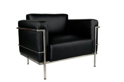 Fotel Soft GC czarna skóra TP Fotel Soft GC czarna skóra TP