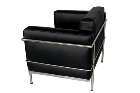 Fotel Soft GC czarna skóra TP Fotel Soft GC czarna skóra TP